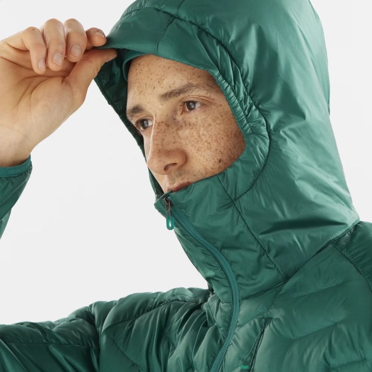 Salomon Outline Primaloft Men's Insulated Jackets Green | CA 31T6